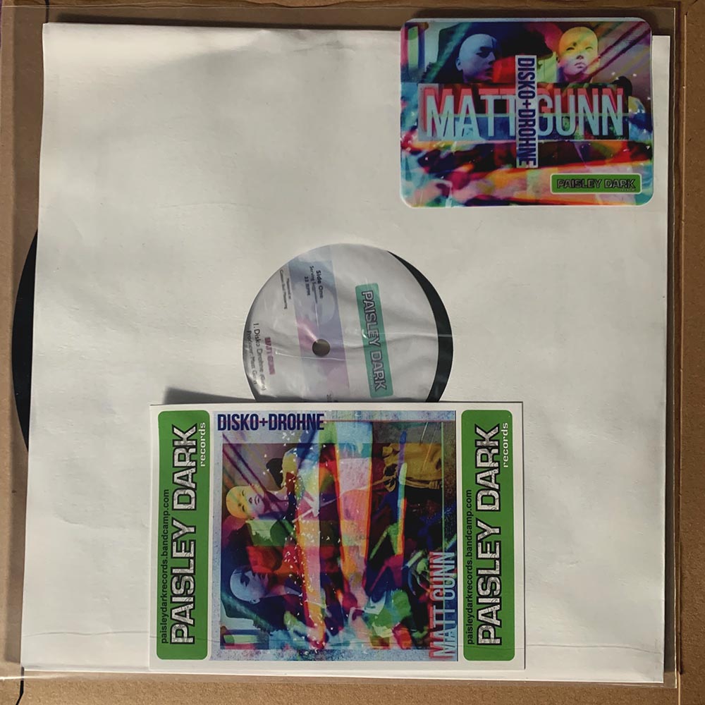 Matt Gunn Disko+Drohne EP donated by paisley dark records for the Leeds Ukraine Fundraiser