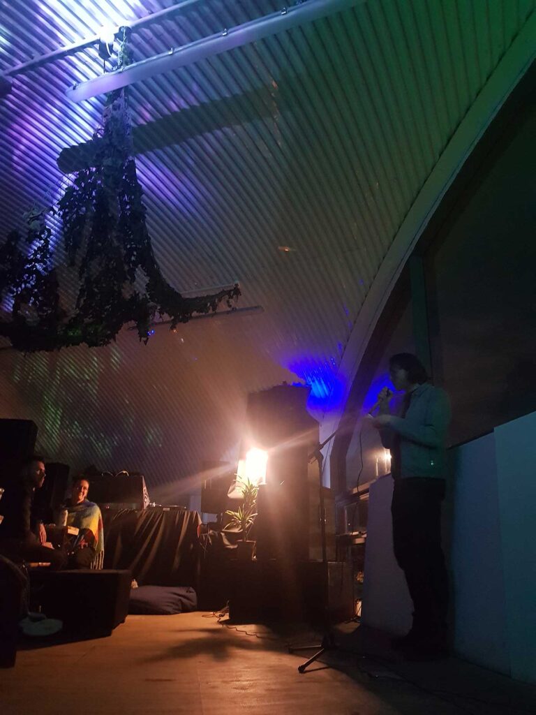 Prismatic at Imaginarium Leeds - spoken word, ambient music, visuals