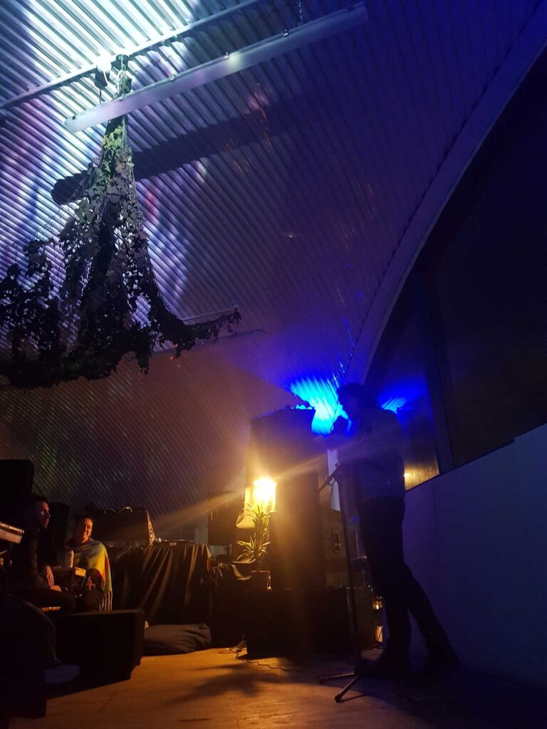 Prismatic at Imaginarium Leeds - spoken word, ambient music, visuals