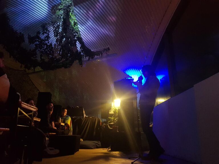 Prismatic at Imaginarium Leeds - spoken word, ambient music, visuals